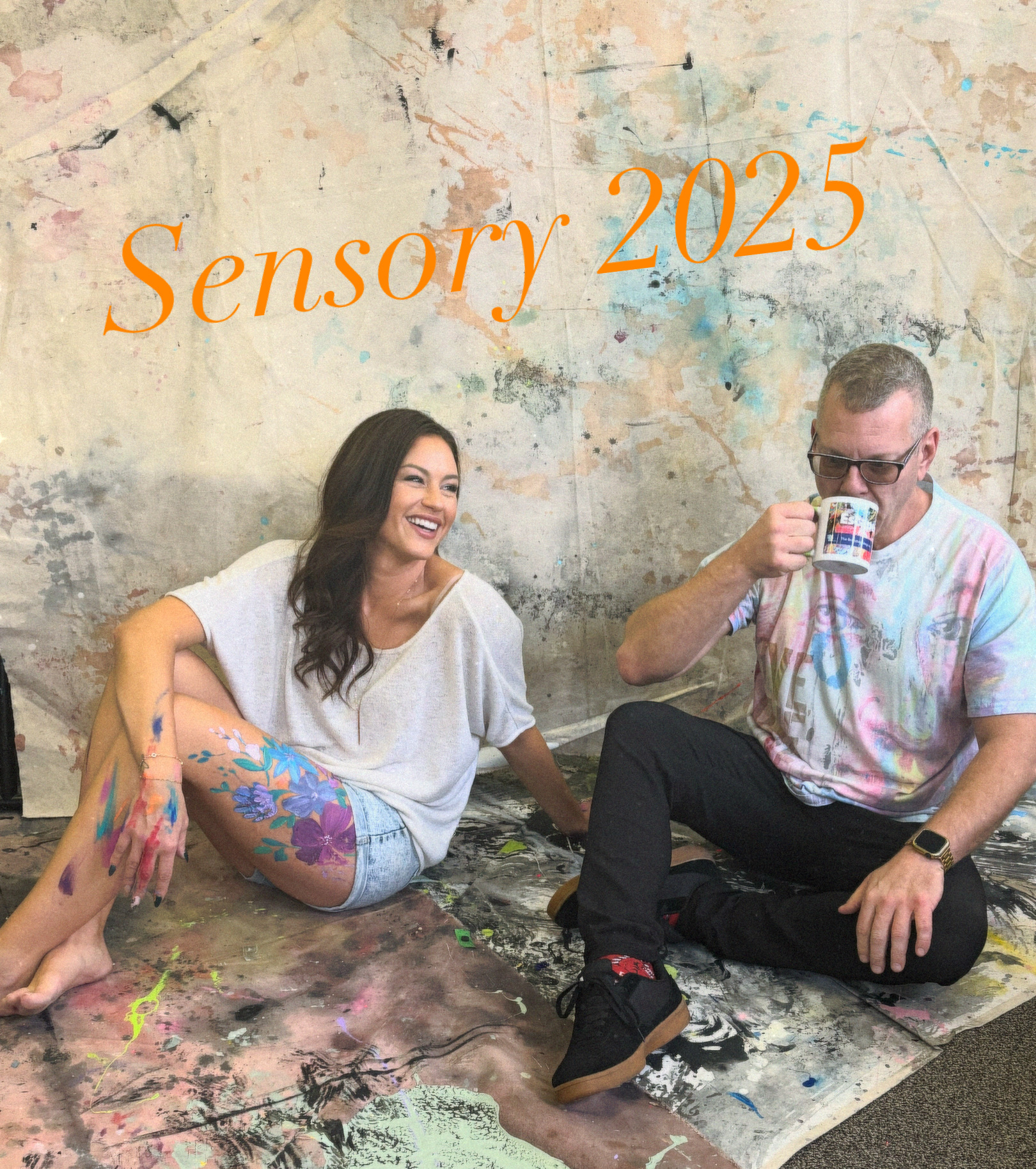 Self-expression workshop at Sensory Canada — participants creating art in an accessible sensory-friendly space